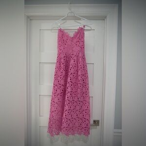 ASTR the Label pink floral dress